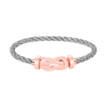[Eterna Jewels]CHANCE LARGE 8 FIGURE BUCKLE NO DIAMOND BRACELET ROSE GOLD