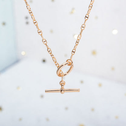 [Eterna Jewels]ECHAPPEE NECKLACE PINK GOLD
