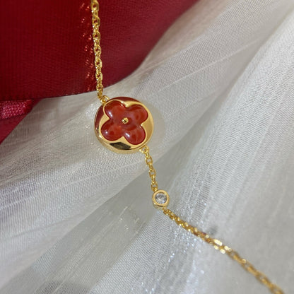 [Eterna Jewels]SUN PEDANT CARNELIAN BRACELET
