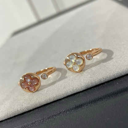 [Eterna Jewels]SUN 1 DIAMOND PINK MOP RING