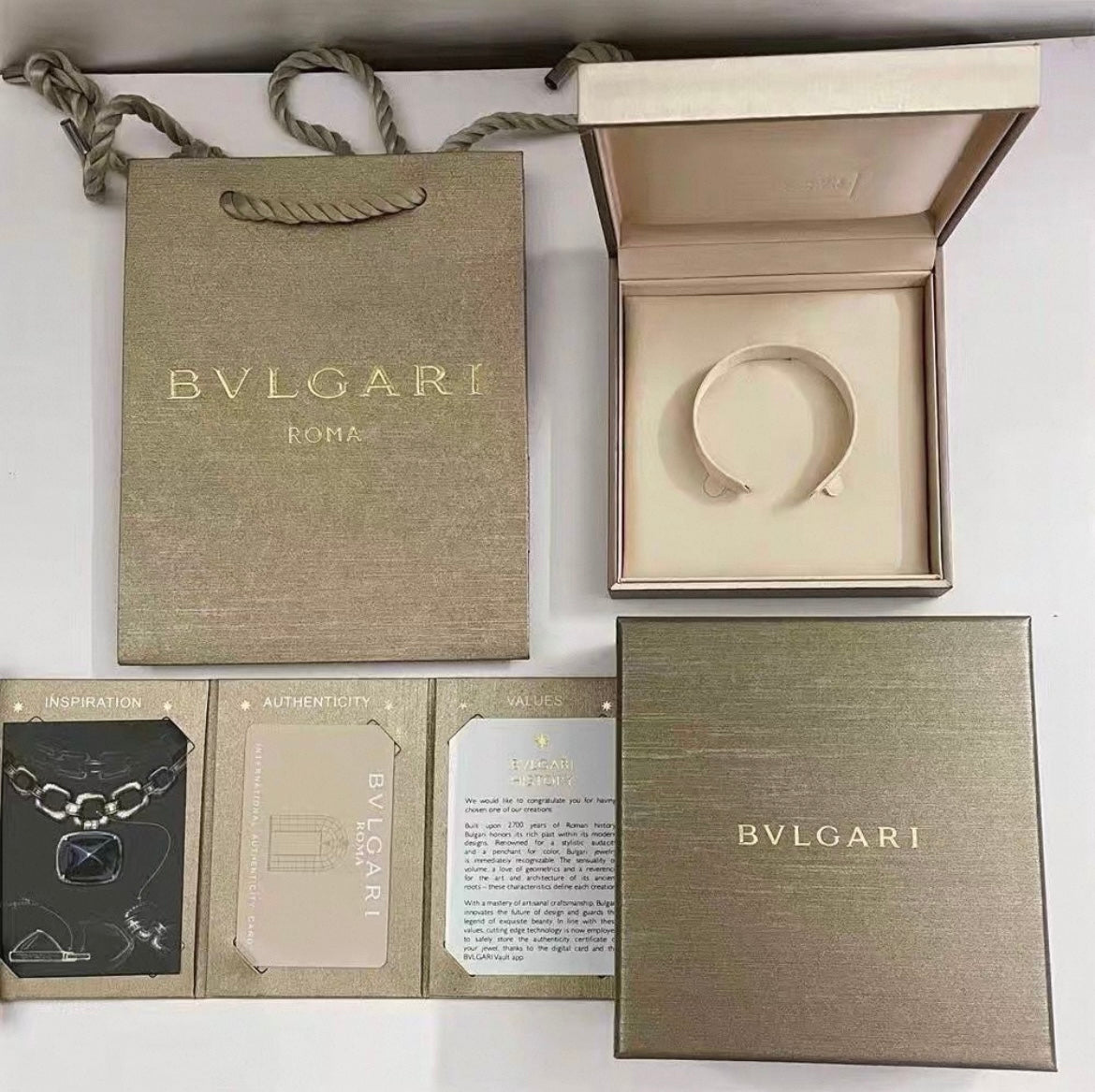 [Eterna Jewels]BV BRACELET NECKLACE RING BOX GIFT BAG