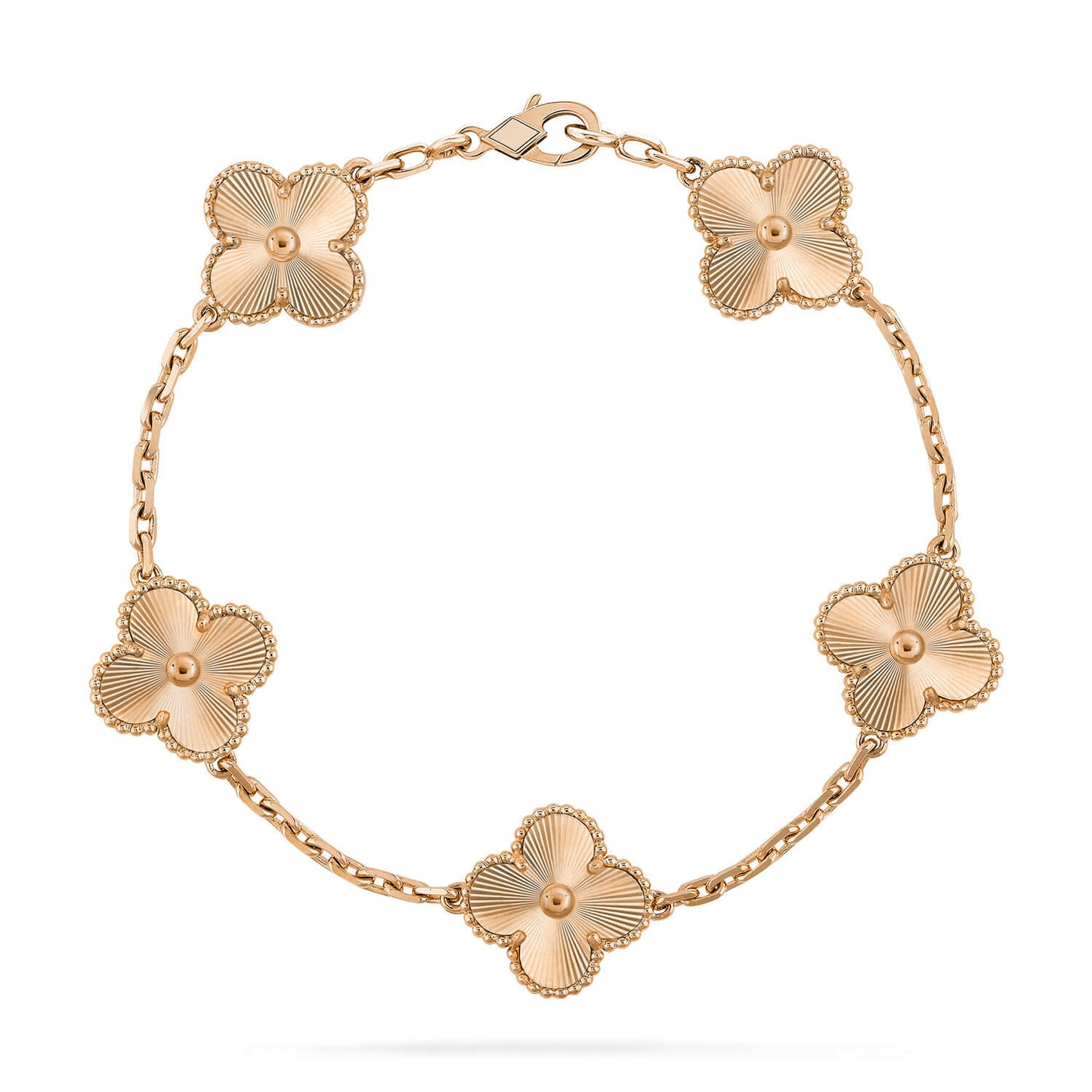 [Eterna Jewels] CLOVER 5 MOTIF LASER BRACELET COLLECTION