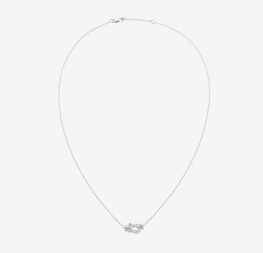 [Eterna Jewels]FORCE 10 DIAMOND SILVER NECKLACE MINI MODEL