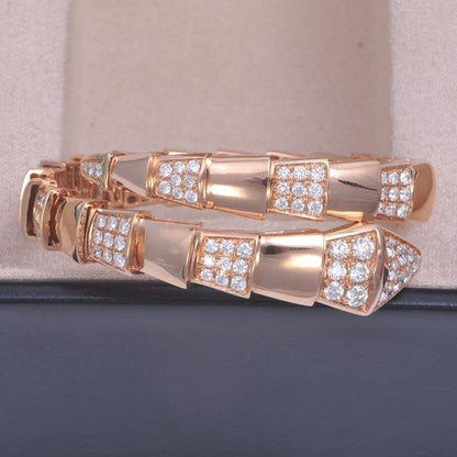 [Eterna Jewels]SERPENTI BRACELET PINK GOLD DIAMOND