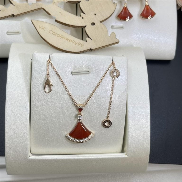 [Eterna Jewels]DREAM NECKLACE CARNELIAN DIAMOND