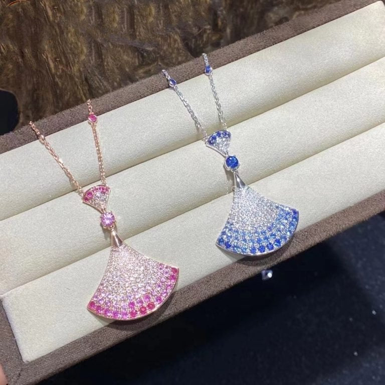 [Eterna Jewels]DREAM NECKLACK DIAMOND PINK GOLD