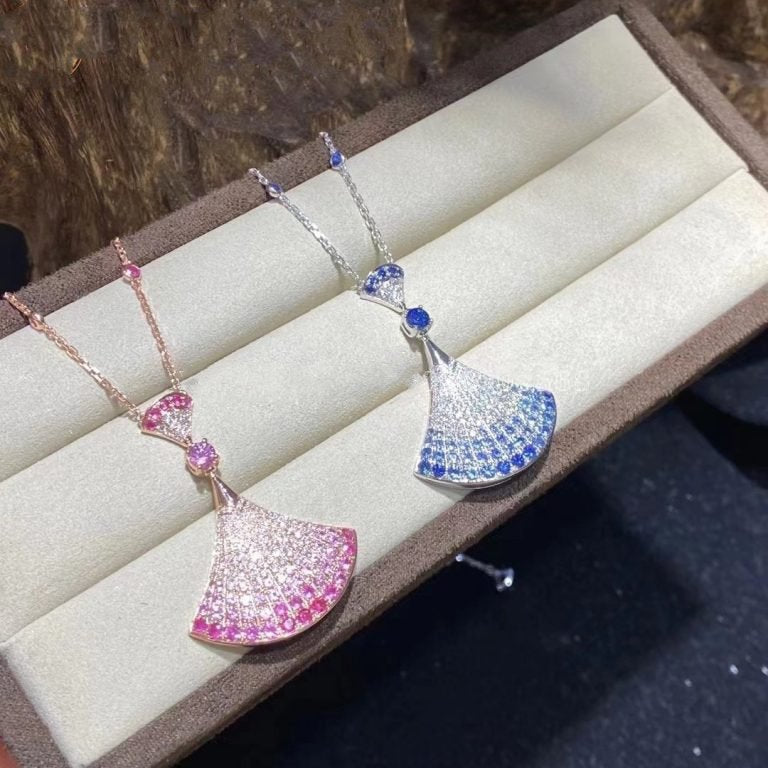 [Eterna Jewels]DREAM NECKLACK DIAMOND PINK GOLD