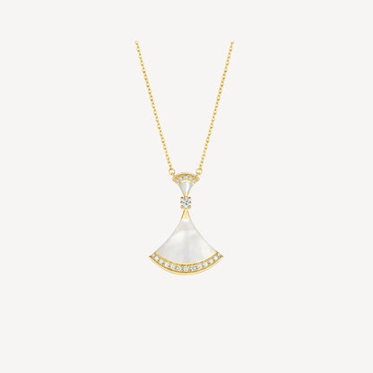 [Eterna Jewels]DREAM NECKLACE MOP GOLD DIAMOND