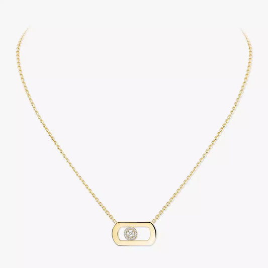 [Eterna Jewels]So Move Diamond Necklace in Gold
