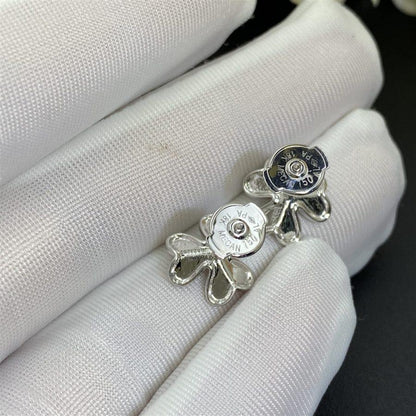 [Eterna Jewels]FRIVOLE MINI SILVER FLOWER EARRINGS
